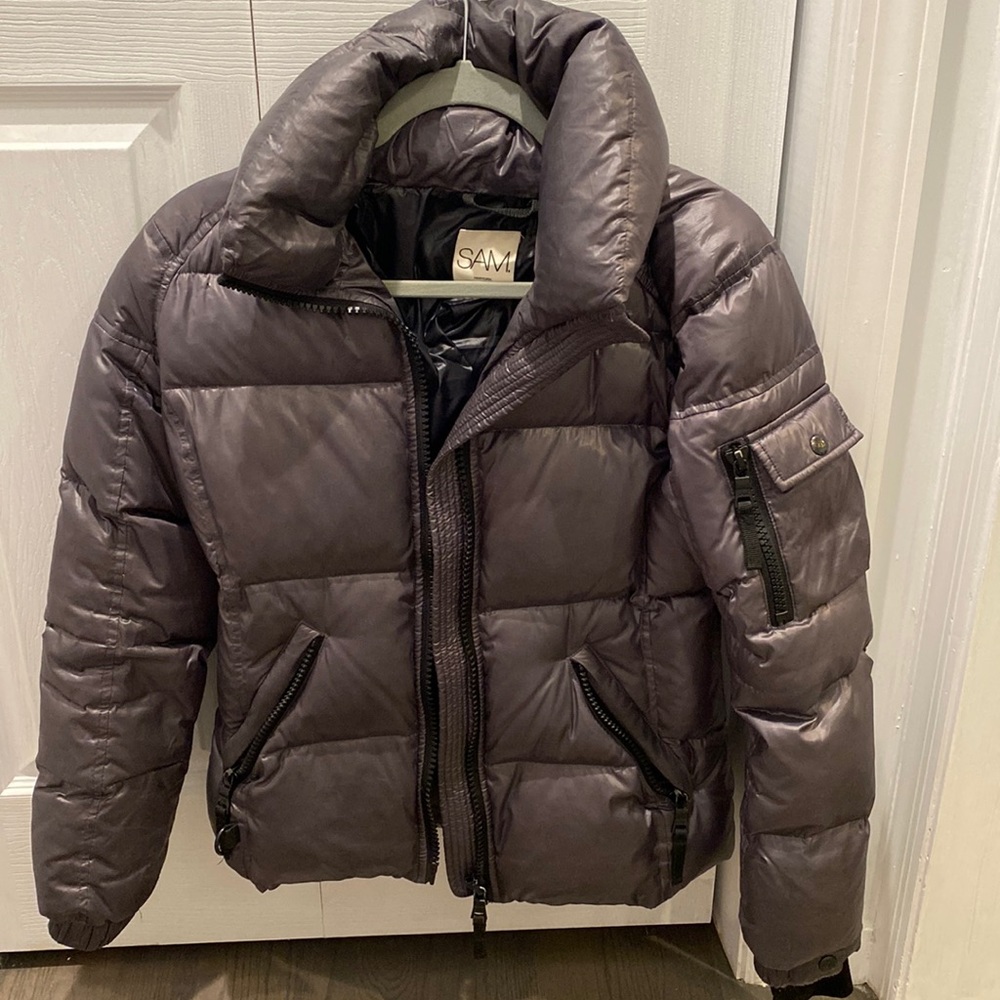 SAM Gray Puffer Jacket